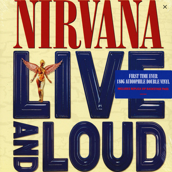 NIRVANA - LIVE & LOUD Vinyl 2xLP