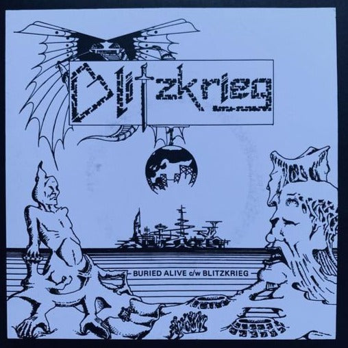 BLITZKRIEG - BURIED ALIVE Vinyl 7"