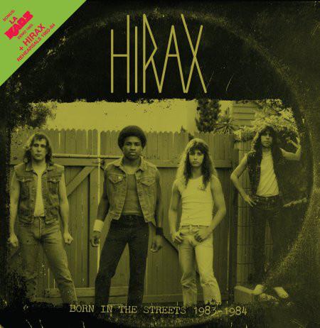 HIRAX / L.A. KAOS - BORN IN THE STRETS 1983 - 1984 LP