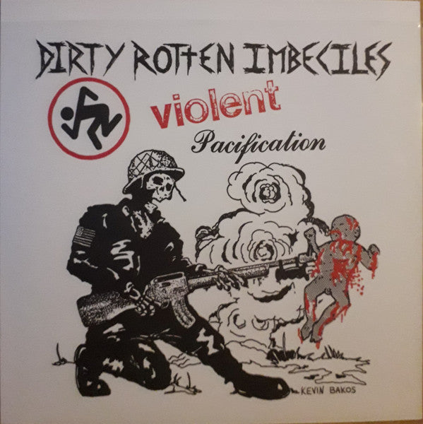 D.R.I. - VIOLENT PACFICATION AND MORE ROTTEN HITS Vinyl LP