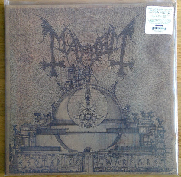 MAYHEM - ESOTERIC WARFARE (Green Vinyl) LP