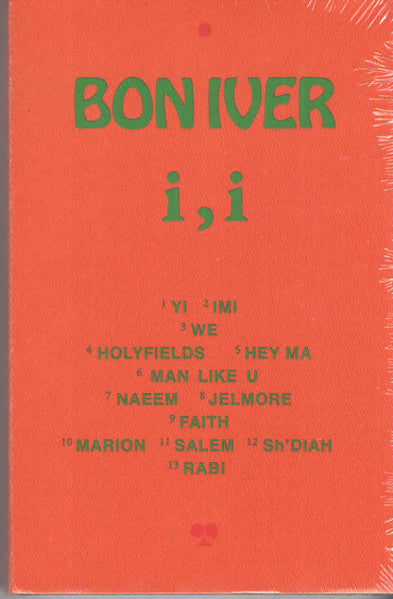 BON IVER - I,I Cassette Tape