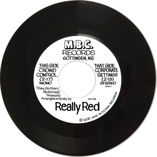 REALLY RED - CROWD CONTROL Vinyl 7"
