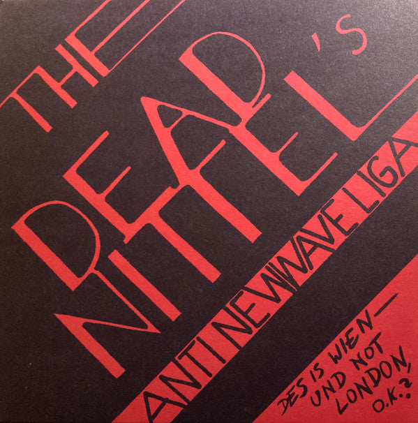 DEAD NITTELS - ANTI NEW WAVE LIGA Vinyl 7"