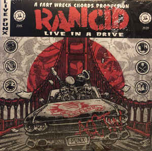 RANCID - LIVE IN A DRIVE Vinyl 2xLP