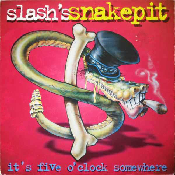 SLASH'S SNAKEPIT - IT'S FIVE O'CLOCK SOMEWHERE Vinyl 2xLP