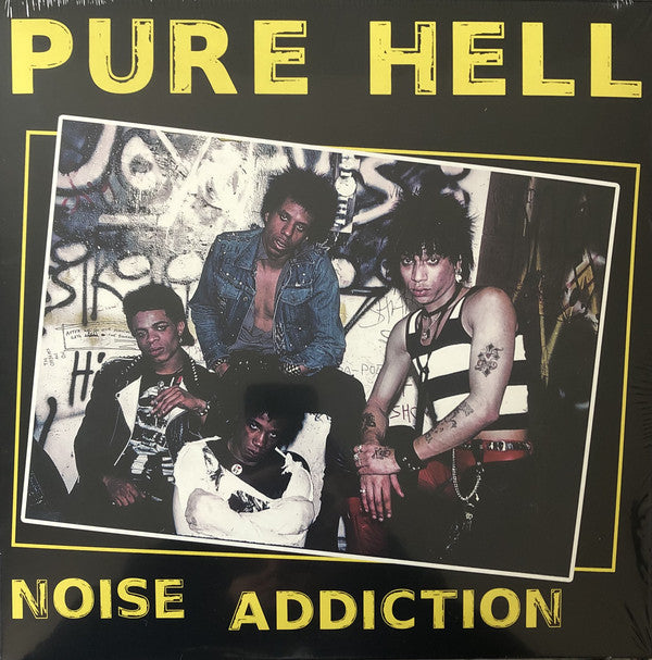 PURE HELL - NOISE ADDICTION (Pink Vinyl) LP
