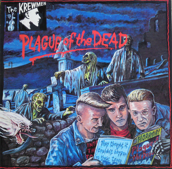 KREWMEN - PLAGUE OF THE DEAD Vinyl LP