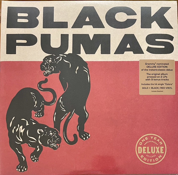 BLACK PUMAS - BLACK PUMAS (DELUXE EDITION) Vinyl 2xLP