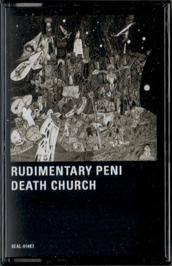 RUDIMENTARY PENI - DEATH CHURCH Cassette Tape