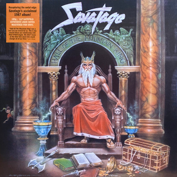 SAVATAGE - HALL OF THE MOUNTAIN KING Vinyl LP