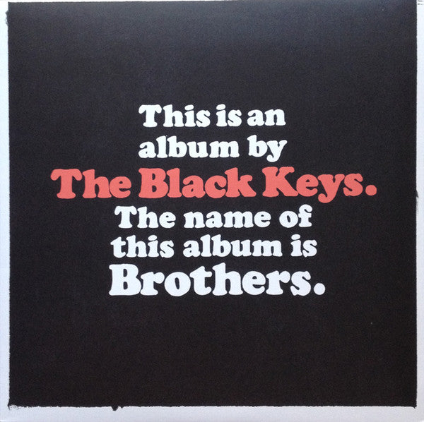 BLACK KEYS - BROTHERS LP