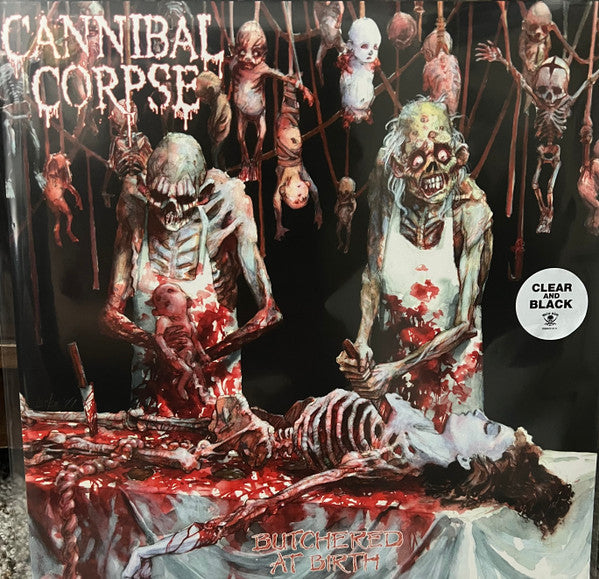 CANNIBAL CORPSE - BUTCHERED AT BIRTH Vinyl LP