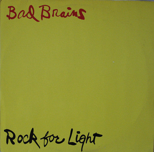 BAD BRAINS - ROCK FOR LIGHT Vinyl LP