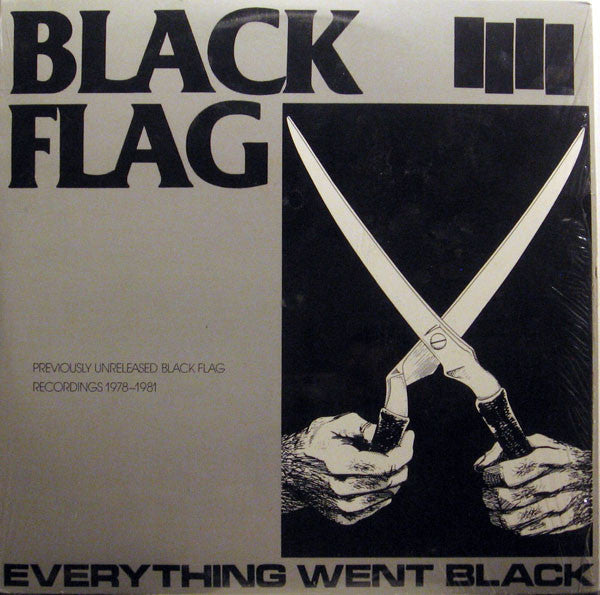 BLACK FLAG - EVERYTHING WENT BLACK Vinyl 2xLP