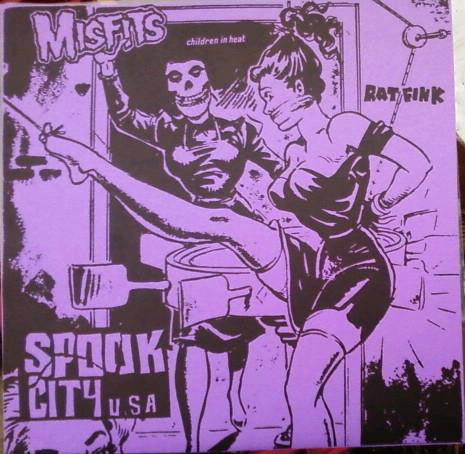 MISFITS - SPOOK CITY USA Vinyl 7"