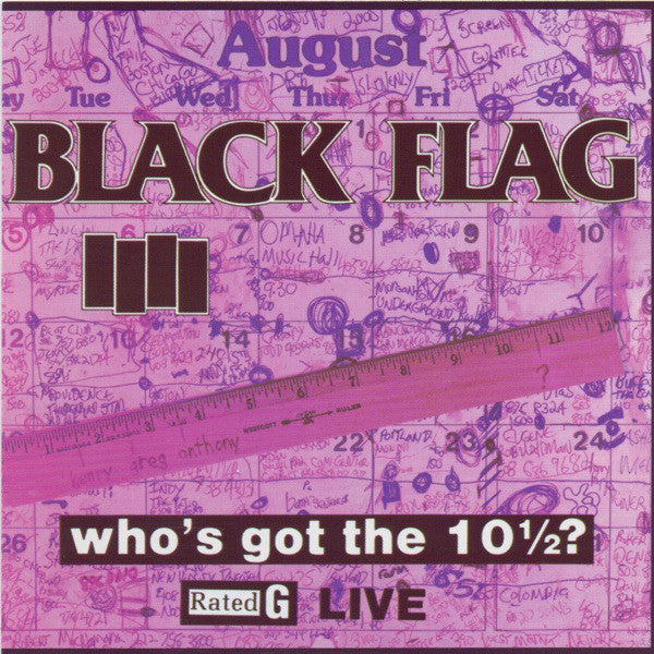 BLACK FLAG - WHO'S GOT THE 10 1/2? LP