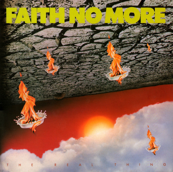 FAITH NO MORE - THE REAL THING (Yellow Vinyl) LP
