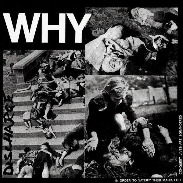 DISCHARGE - WHY? Vinyl LP