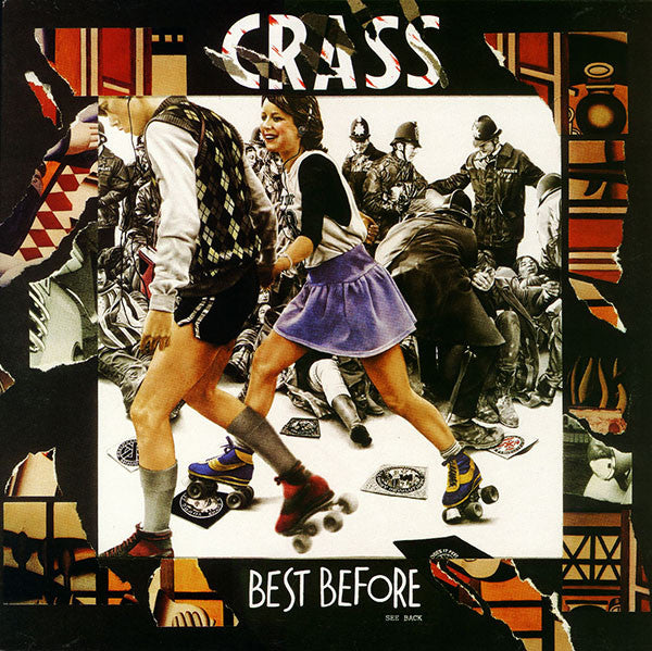 CRASS - BEST BEFORE Vinyl 2xLP