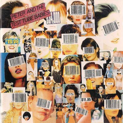 PETER & THE TEST TUBE BABIES - SUPERMODELS LP