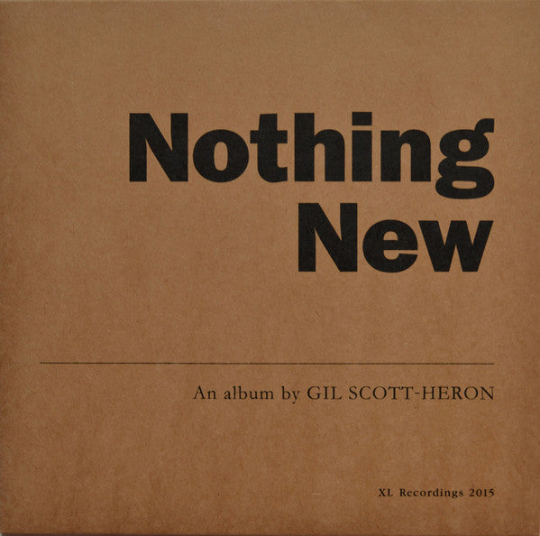 GIL SCOTT-HERON - NOTHING NEW Vinyl LP