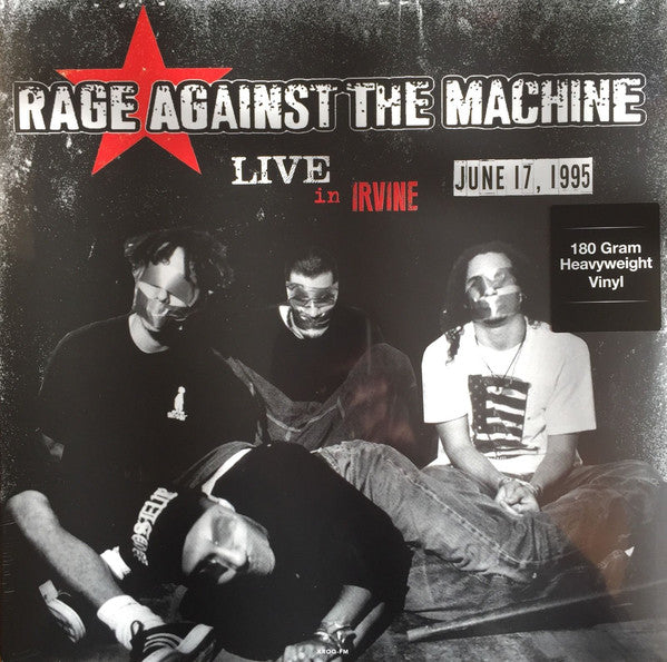 RAGE AGAINST THE MACHINE - LIVE IN IRVINE 1995 Vinyl LP