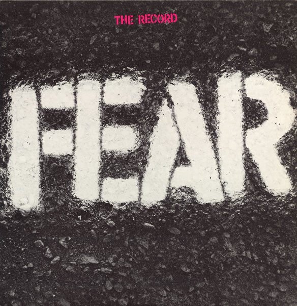 FEAR - THE RECORD (Colored Vinyl) LP