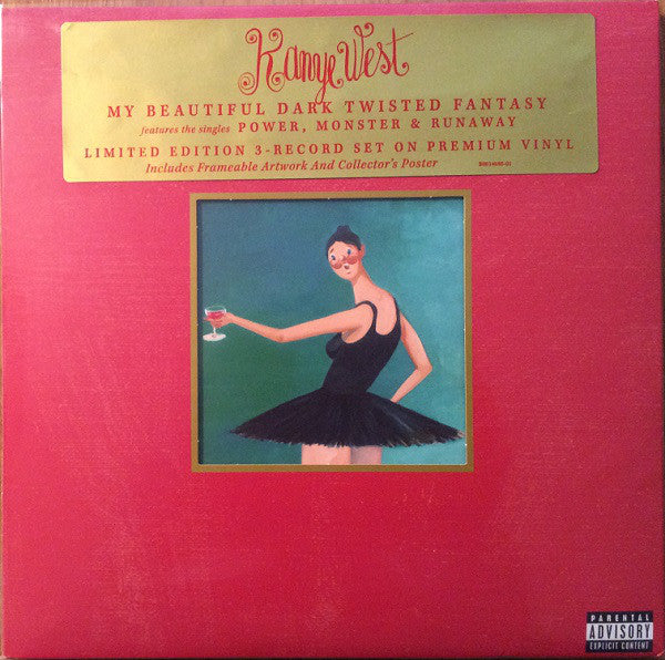 KANYE WEST - MY BEAUTIFUL DARK TWISTED Vinyl LP