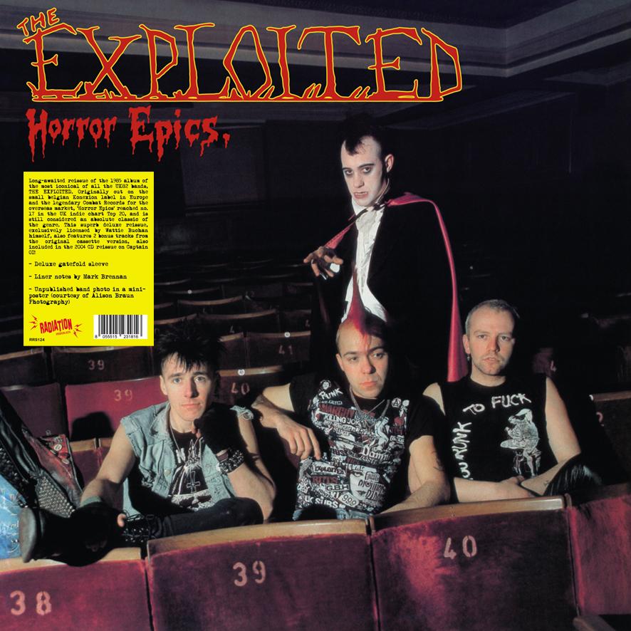 THE EXPLOITED - HORROR EPICS Vinyl LP