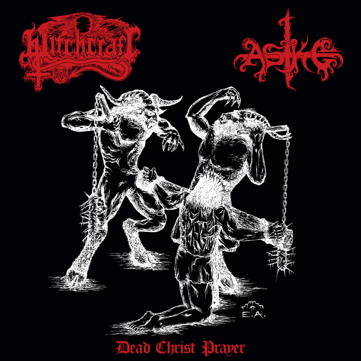 WITCHCRAFT / ASKE - DEAD CHRIST PRAYER Vinyl LP