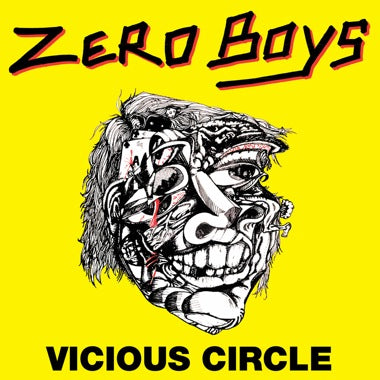 ZERO BOYS - VICIOUS CIRCLE (Opaque Red Vinyl) LP