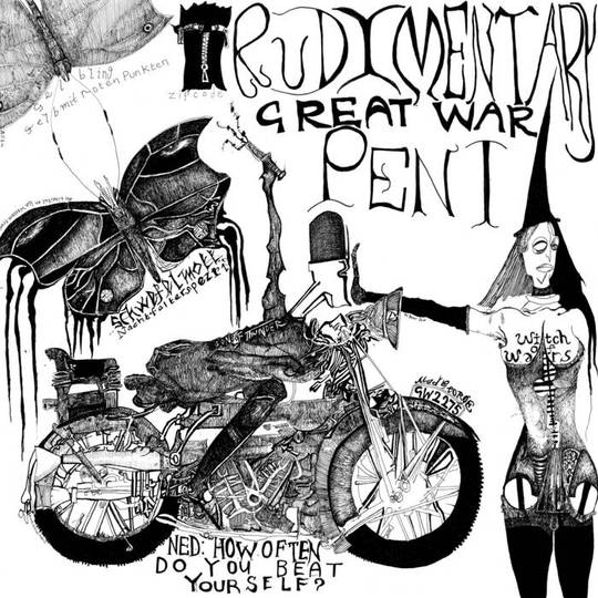 RUDIMENTARY PENI - GREAT WAR Vinyl LP