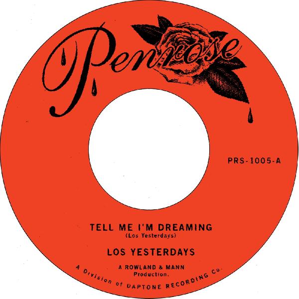 LOS YESTERDAYS - TELL ME IM DREAMING Vinyl 7"