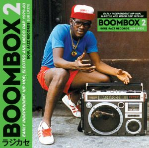 V/A - BOOMBOX 2 - EARLY INDEPENDENT HIP HOP, ELECTRO & DISCO RAP Vinyl 2xLP