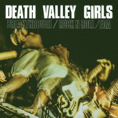 DEATH VALLEY GIRLS - BREAKTHROUGH Vinyl 7" (Half Purple/Half Black)