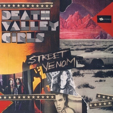 DEATH VALLEY GIRLS - STREET VENOM (Satan's Fingerprint Vinyl) LP