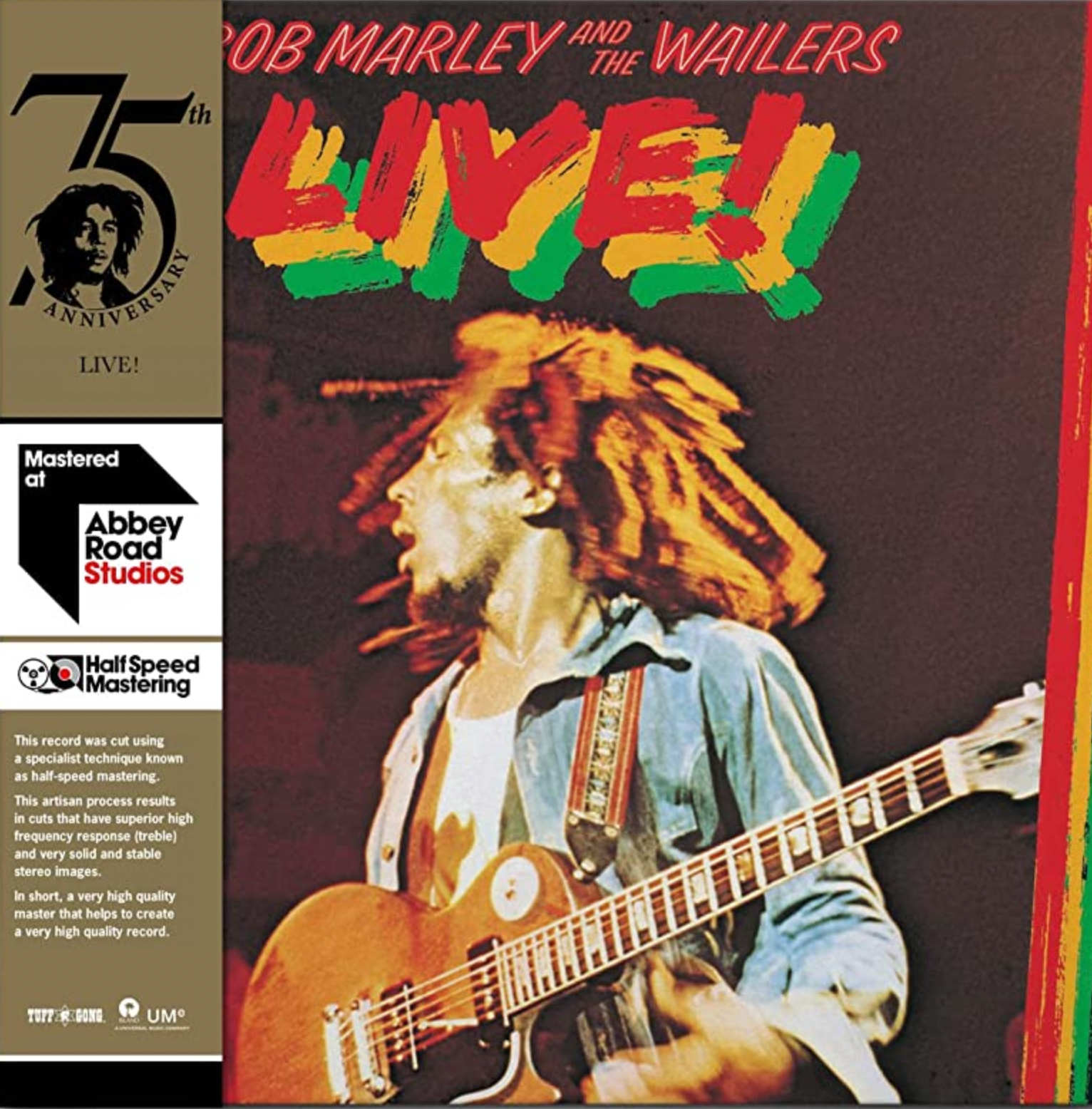 BOB MARLEY & THE WAILERS - LIVE Vinyl LP
