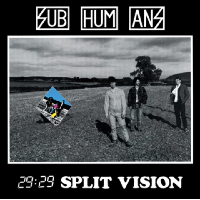 SUBHUMANS - 29:29 SPLIT VISION Vinyl LP