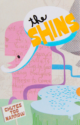 THE SHINS - CHUTES TOO NARROW Cassette Tape