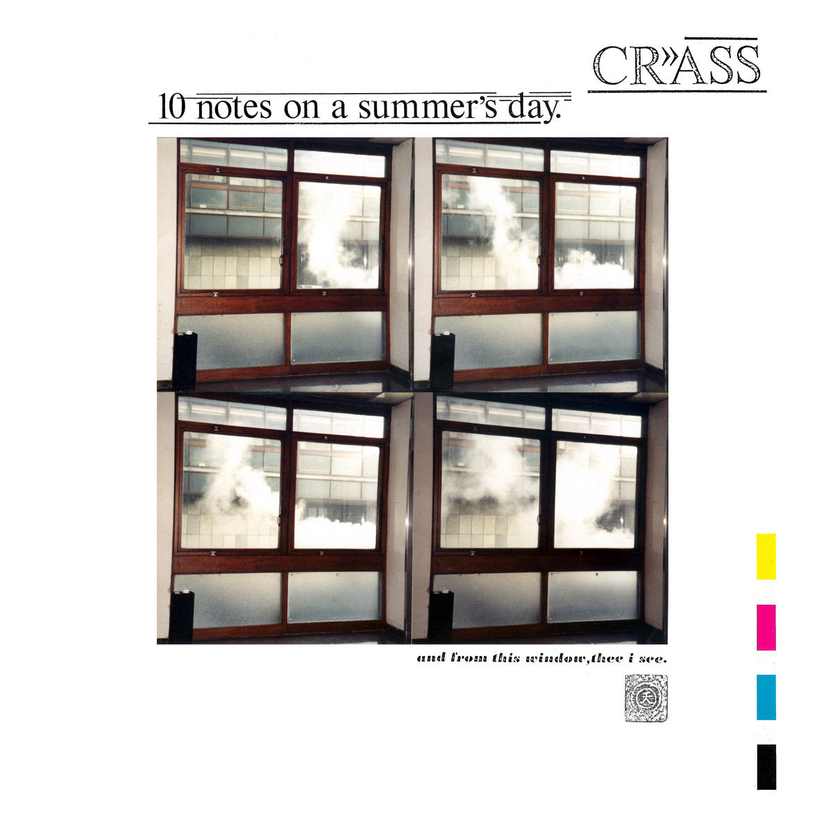 CRASS - 10 NOTES ON A SUMMER'S DAY Vinyl LP