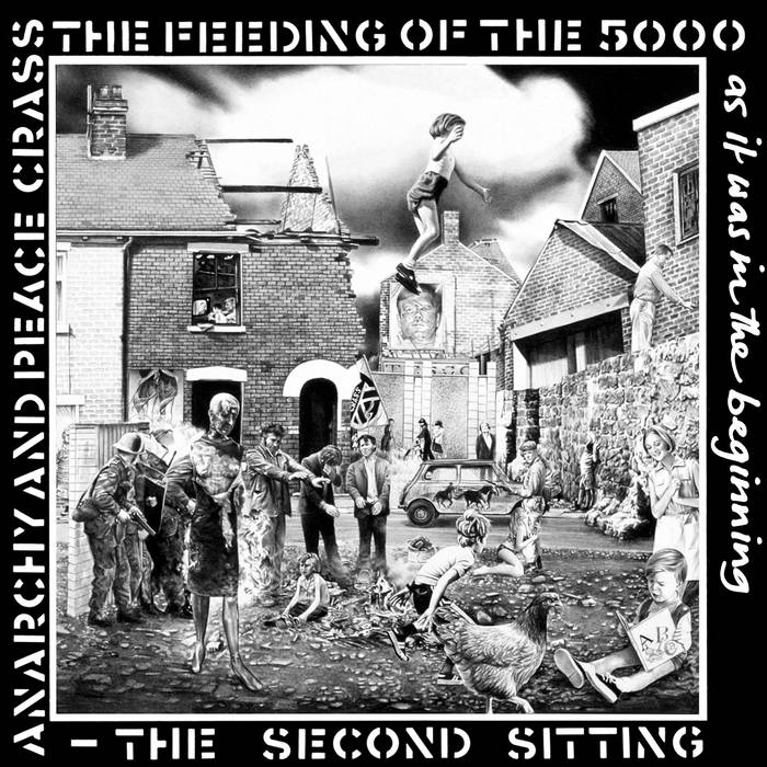 CRASS - FEEDING OF THE 5000 Vinyl LP