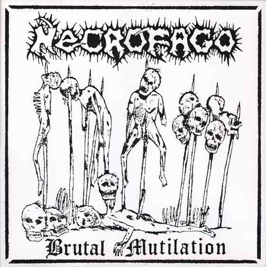 NECROFAGO - BRUTAL MUTILATION Vinyl LP