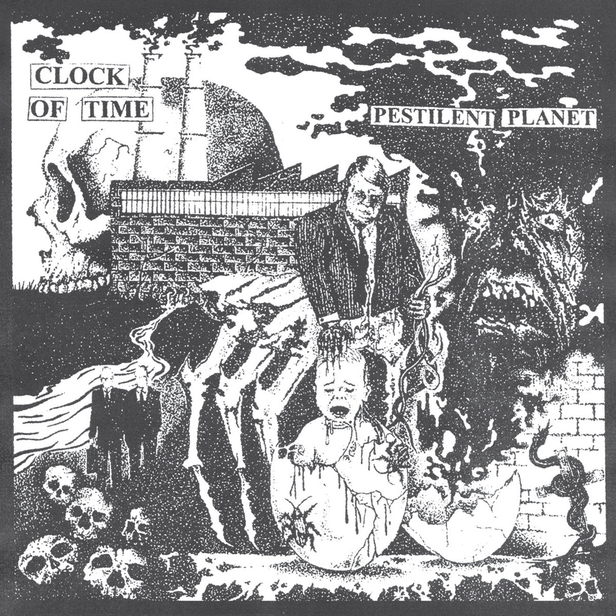 CLOCK OF TIME - PESTILENT PLANET Vinyl LP