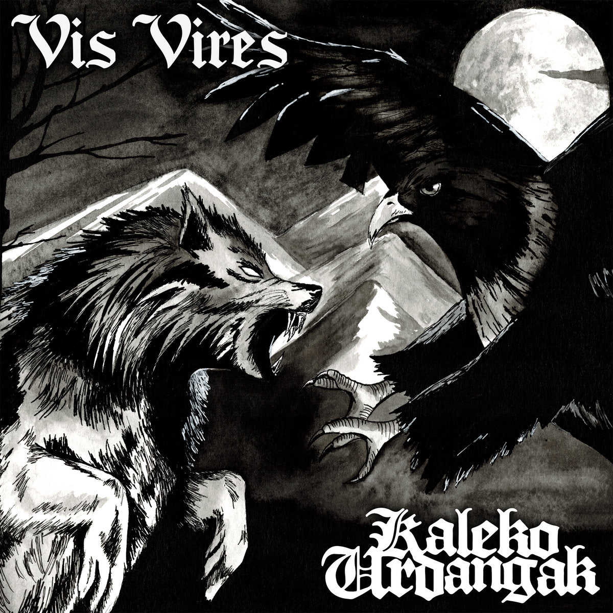VIS VIRES / KALEKO URDANGAK - SPLIT Vinyl 7"