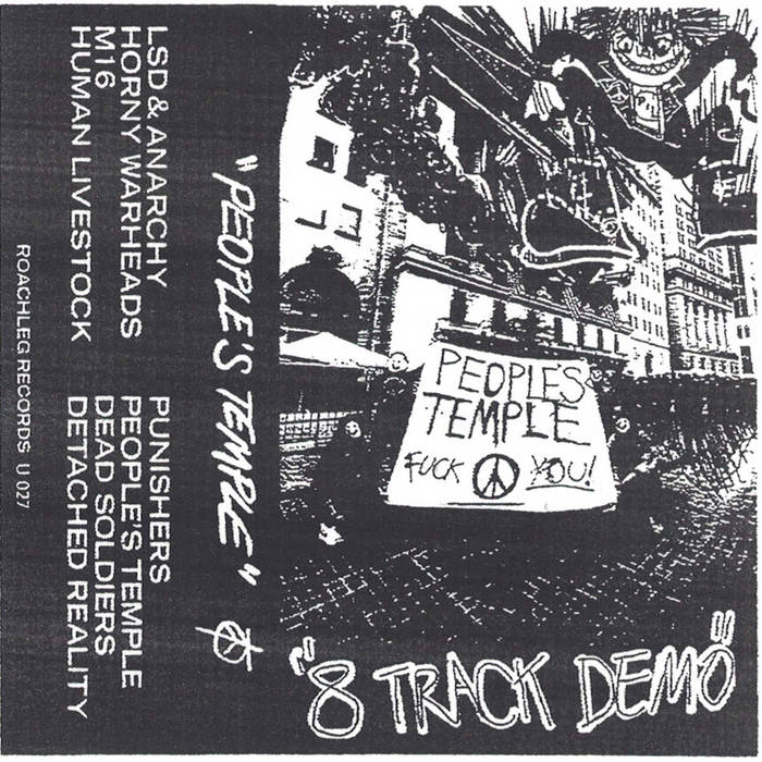 PEOPLE'S TEMPLE - 8 TRACK DEMO Cassette Tape