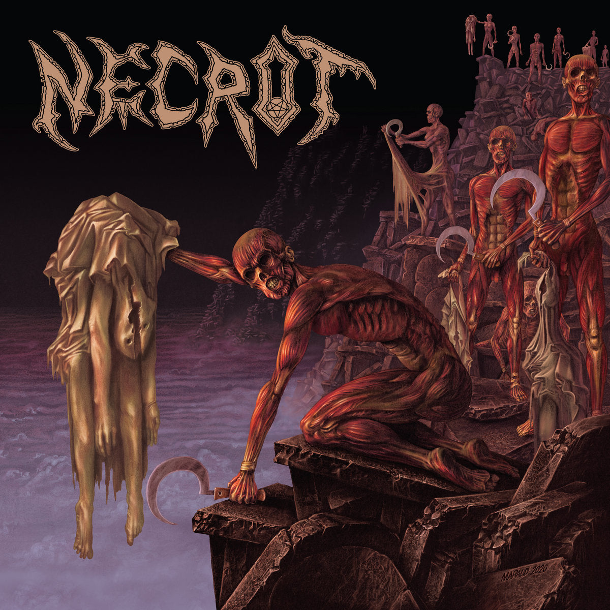 NECROT - MORTAL (Picture Disc) Vinyl LP