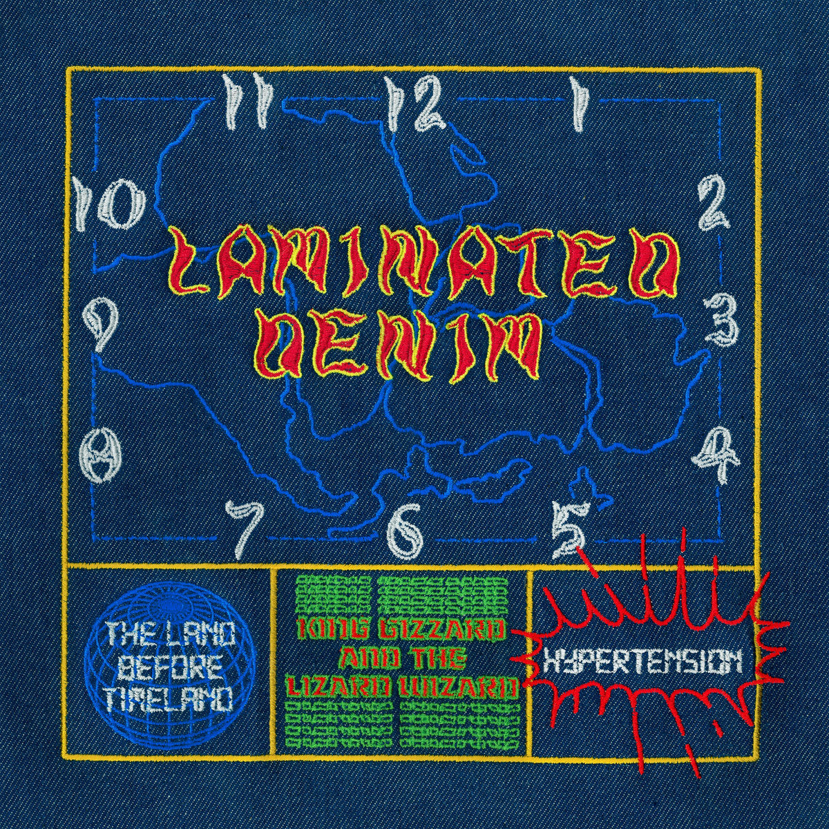 KING GIZZARD AND THE LIZARD WIZARD - LAMINATED DENIM Vinyl LP