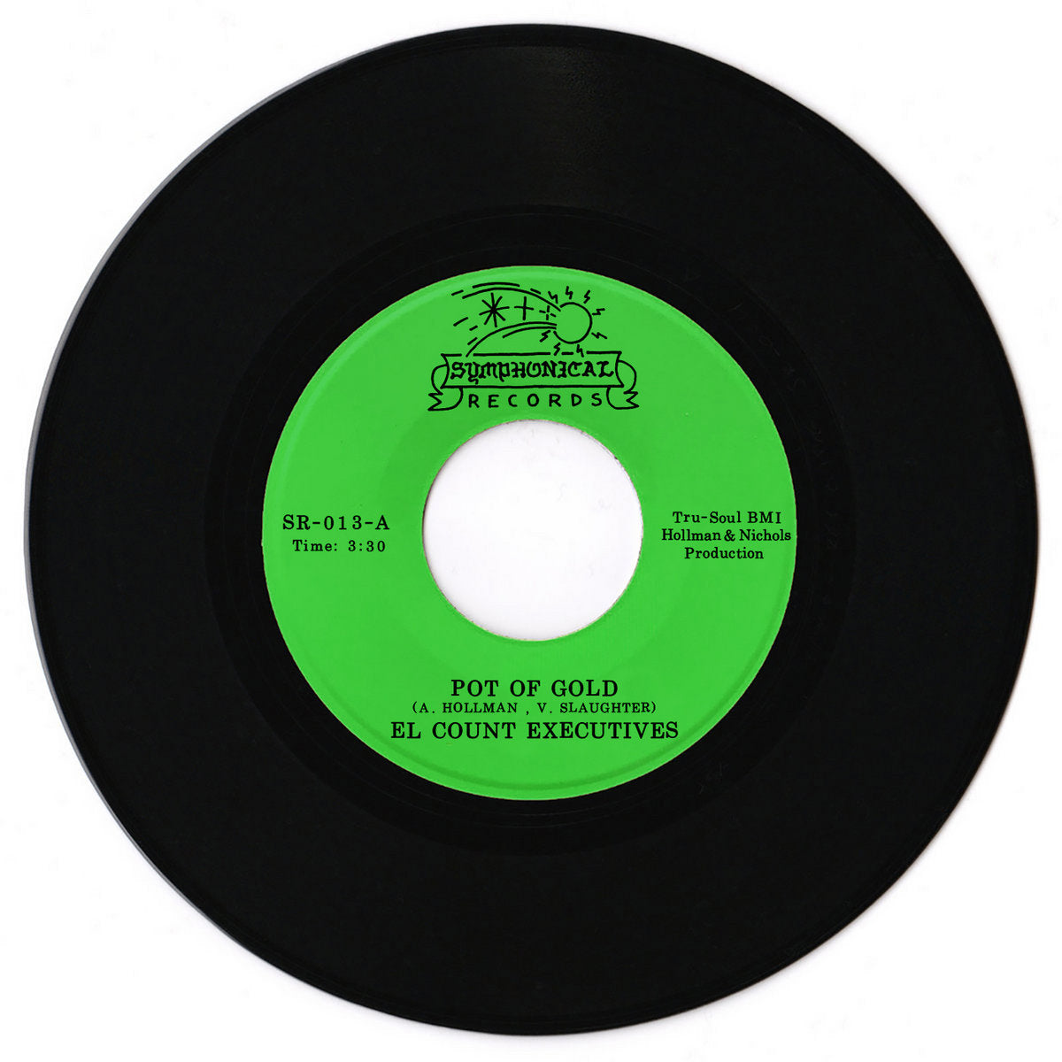 EL COUNT EXECUTIVES - POT OF GOLD b/w NOTHING COMES TO A SLEEPER (BUT A DREAM) Vinyl 7" EP