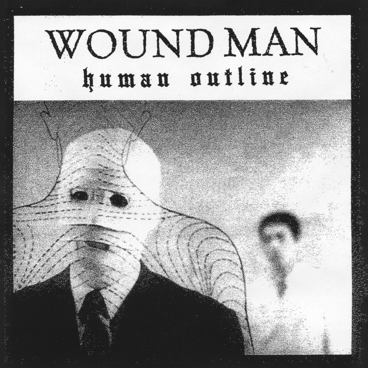 WOUND MAN - HUMAN OUTLINE Vinyl LP